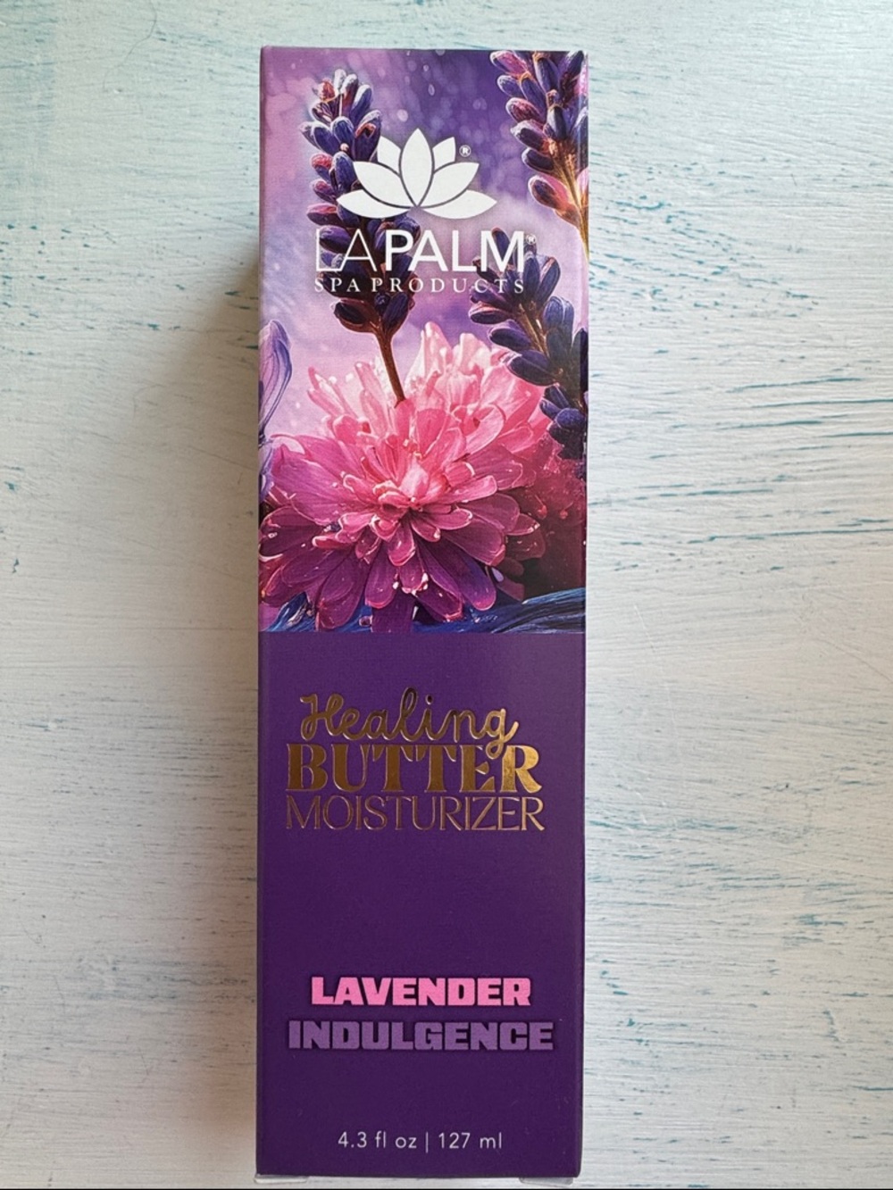 La Palm Lavender Healing Butter Moisturizer spa product
